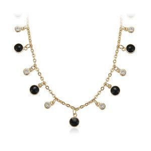 Stunning CZ Gold Necklace